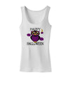 Owl Purple Text Womens Tank Top-Womens Tank Tops-TooLoud-White-X-Small-Davson Sales