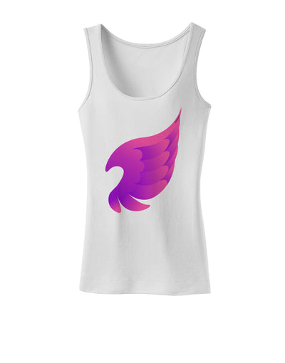 Cute Single Angel Wing Womens Tank Top-Womens Tank Tops-TooLoud-White-X-Small-Davson Sales