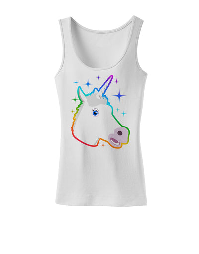 Magical Rainbow Sparkle Unicorn Womens Tank Top-Womens Tank Tops-TooLoud-White-X-Small-Davson Sales