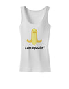 Banana - I am a Peelin Womens Tank Top-Womens Tank Tops-TooLoud-White-X-Small-Davson Sales