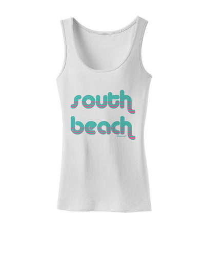 South Beach Color Scheme Design Womens Tank Top by TooLoud-Womens Tank Tops-TooLoud-White-X-Small-Davson Sales