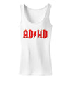 ADHD Lightning Bolt Rockstar Womens Tank Top-Womens Tank Tops-TooLoud-White-X-Small-Davson Sales