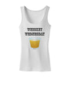 Whiskey Wednesday Design - Text Womens Tank Top by TooLoud-Womens Tank Tops-TooLoud-White-X-Small-Davson Sales