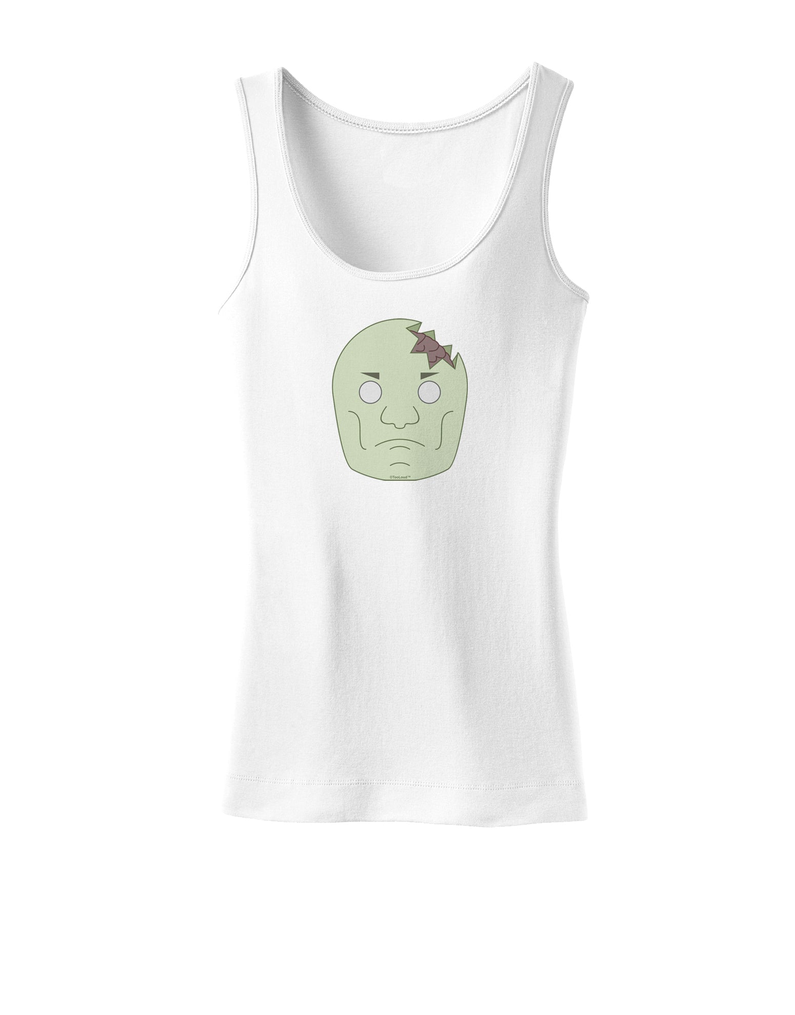 Irritated Zombie Womens Tank Top-Womens Tank Tops-TooLoud-White-X-Small-Davson Sales
