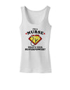 Nurse - Superpower Womens Petite Tank Top-TooLoud-White-X-Small-Davson Sales