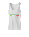 Margaritas - Mexican Flag Colors - Cinco de Mayo Womens Tank Top by TooLoud-Womens Tank Tops-TooLoud-White-X-Small-Davson Sales