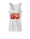 Watercolor Tomatoes Womens Tank Top-Womens Tank Tops-TooLoud-White-X-Small-Davson Sales