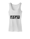 NSFW Not Safe For Work Womens Petite Tank Top by TooLoud-TooLoud-White-X-Small-Davson Sales