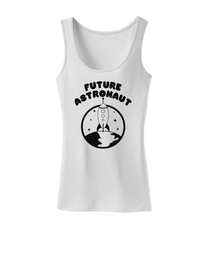 Future Astronaut Womens Petite Tank Top-TooLoud-White-X-Small-Davson Sales