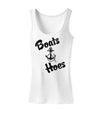 Boats and Hoes Womens Tank Top