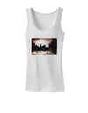 Nighttime Flamingos Womens Tank Top-Womens Tank Tops-TooLoud-White-X-Small-Davson Sales