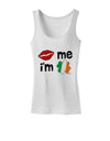 Kiss and Irish Flag Shamrock - Kiss Me I'm Irish Womens Tank Top by TooLoud-Womens Tank Tops-TooLoud-White-X-Small-Davson Sales