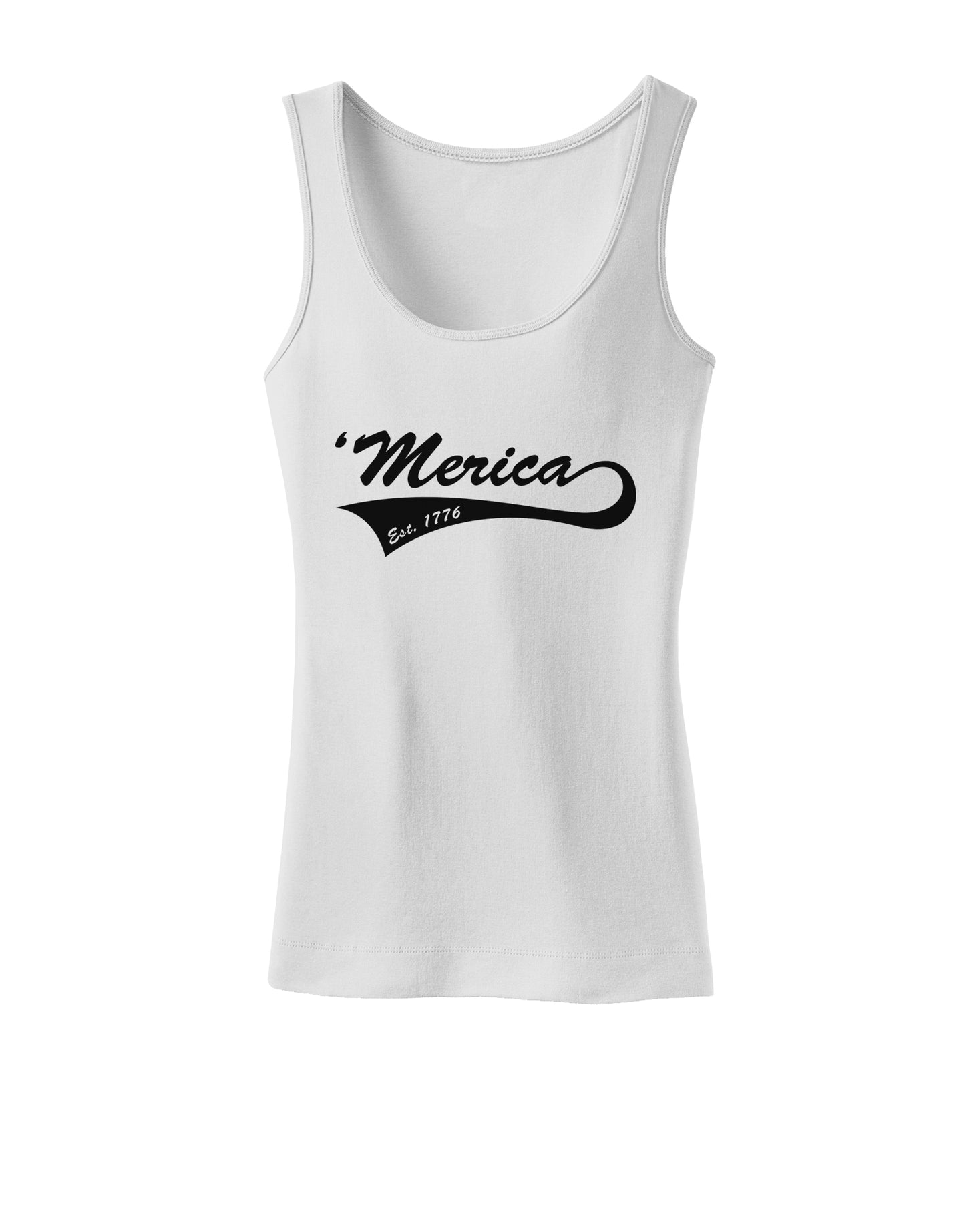 Merica Established 1776 Womens Tank Top by TooLoud-Womens Tank Tops-TooLoud-White-X-Small-Davson Sales