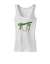 Anaconda Design Green Womens Tank Top-Womens Tank Tops-TooLoud-White-X-Small-Davson Sales