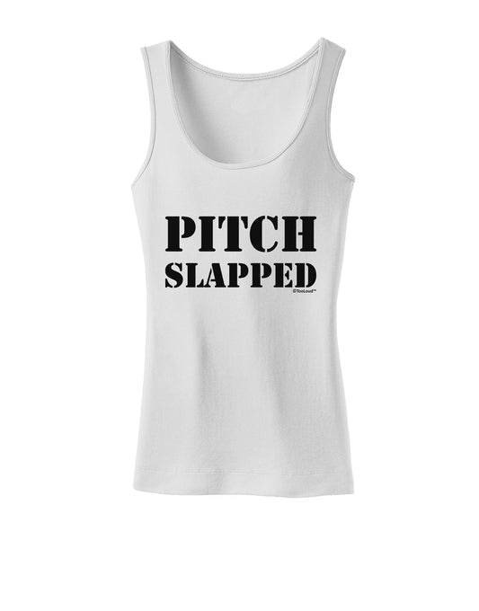 Pitch Slapped Womens Tank Top-Womens Tank Tops-TooLoud-White-X-Small-Davson Sales