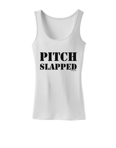 Pitch Slapped Womens Tank Top-Womens Tank Tops-TooLoud-White-X-Small-Davson Sales