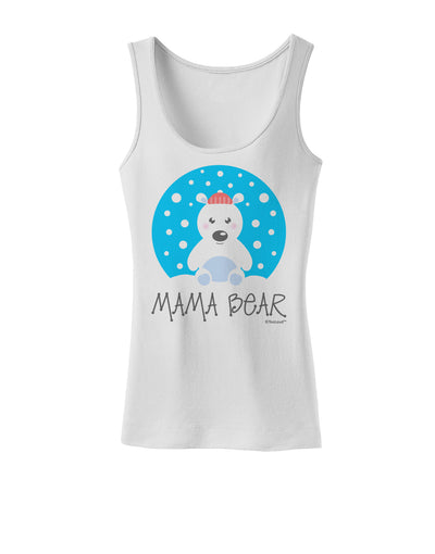 Matching Polar Bear Family - Mama Bear Womens Tank Top by TooLoud-Womens Tank Tops-TooLoud-White-X-Small-Davson Sales