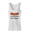 Locally Grown Organic Sausage Womens Petite Tank Top-TooLoud-White-X-Small-Davson Sales