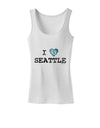 Distressed I Heart Seattle - Heart Flag Womens Tank Top by TooLoud-Womens Tank Tops-TooLoud-White-X-Small-Davson Sales