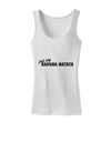 TooLoud Just Say Hakuna Matata Womens Petite Tank Top-Womens Tank Tops-TooLoud-White-X-Small-Davson Sales