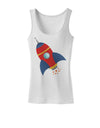 Space Rocket Ship and Stars Womens Tank Top by TooLoud-Womens Tank Tops-TooLoud-White-X-Small-Davson Sales