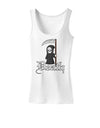 Cute Grim Reaper - Death Text Womens Tank Top-Womens Tank Tops-TooLoud-White-X-Small-Davson Sales