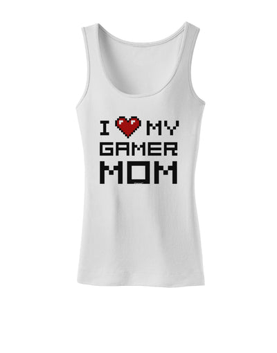 I Heart My Gamer Mom Womens Tank Top by TooLoud-Womens Tank Tops-TooLoud-White-X-Small-Davson Sales