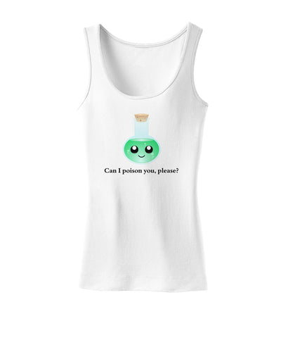 Don't Make Me Poison You Womens Tank Top-Womens Tank Tops-TooLoud-White-X-Small-Davson Sales