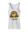 Doge Coins Womens Petite Tank Top-Womens Tank Tops-TooLoud-White-X-Small-Davson Sales
