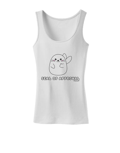 Seal of Approval Womens Tank Top by TooLoud-Womens Tank Tops-TooLoud-White-X-Small-Davson Sales