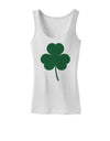 Traditional Irish Shamrock Womens Tank Top-Womens Tank Tops-TooLoud-White-X-Small-Davson Sales