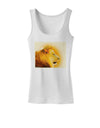 Lion Watercolor 3 Womens Tank Top-Womens Tank Tops-TooLoud-White-X-Small-Davson Sales