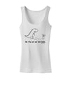 My T-Rex Ate Your Stick Family - Line Womens Tank Top by TooLoud-Womens Tank Tops-TooLoud-White-X-Small-Davson Sales