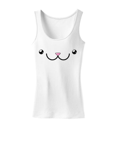 Kyu-T Face - Kawa the Cute Animal Womens Tank Top-Womens Tank Tops-TooLoud-White-X-Small-Davson Sales