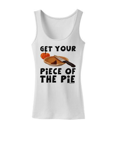 Get Your Piece Womens Tank Top-Womens Tank Tops-TooLoud-White-X-Small-Davson Sales