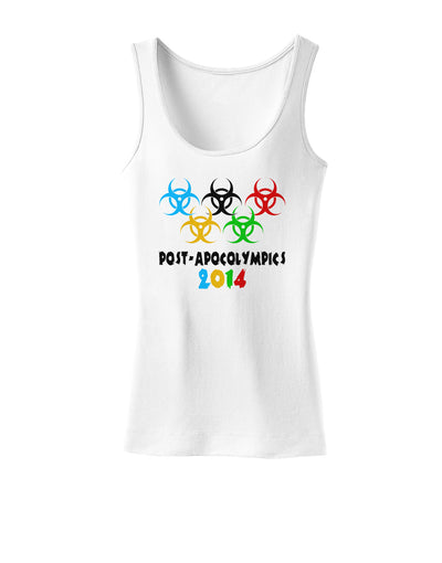 Post-Apocolympics 2014 - Zombie Womens Tank Top-Womens Tank Tops-TooLoud-White-X-Small-Davson Sales