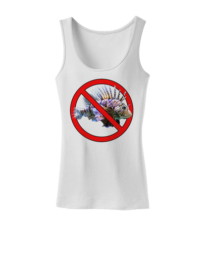 No Lionfish Womens Tank Top-Womens Tank Tops-TooLoud-White-X-Small-Davson Sales