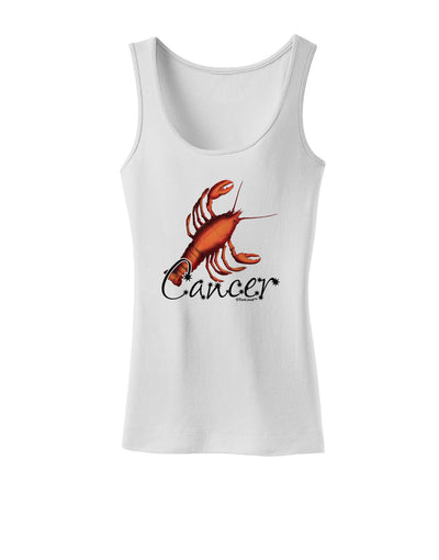 Cancer Color Illustration Womens Tank Top-Womens Tank Tops-TooLoud-White-XXXX-Large-Davson Sales