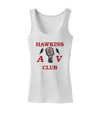 Hawkins AV Club Womens Petite Tank Top by TooLoud-TooLoud-White-X-Small-Davson Sales