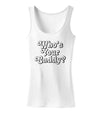 Who's Your Caddy Womens Tank Top-Womens Tank Tops-TooLoud-White-X-Small-Davson Sales