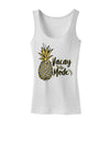 Vacay Mode Pinapple Womens Petite Tank Top-Womens Tank Tops-TooLoud-White-X-Small-Davson Sales