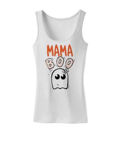 Mama Boo Ghostie Womens Petite Tank Top-Womens Tank Tops-TooLoud-White-X-Small-Davson Sales