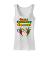 Chili Cookoff Champ! Chile Peppers Womens Tank Top-Womens Tank Tops-TooLoud-White-X-Small-Davson Sales