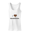 I Heart Thanksgiving Turkey Leg Womens Tank Top-Womens Tank Tops-TooLoud-White-X-Small-Davson Sales