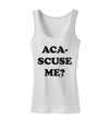 Aca-Scuse Me Womens Tank Top-Womens Tank Tops-TooLoud-White-X-Small-Davson Sales