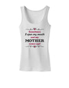 My Mother Comes Out Womens Petite Tank Top-TooLoud-White-X-Small-Davson Sales