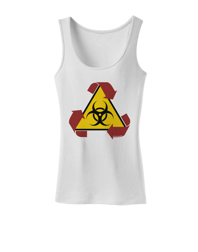 Recycle Biohazard Sign Womens Tank Top by TooLoud-Womens Tank Tops-TooLoud-White-X-Small-Davson Sales