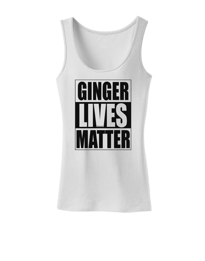 Ginger Lives Matter Womens Petite Tank Top by TooLoud-TooLoud-White-X-Small-Davson Sales