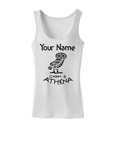 Personalized Cabin 6 Athena Womens Tank Top by-Womens Tank Tops-TooLoud-White-X-Small-Davson Sales