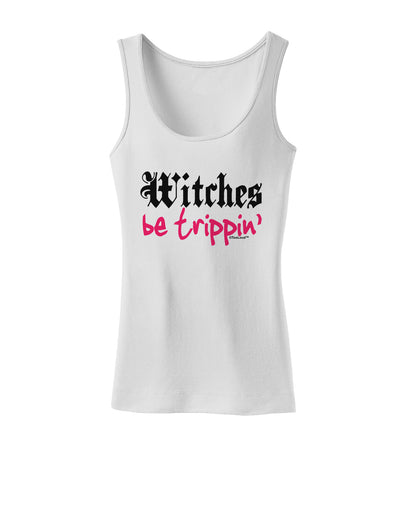 Witches Be Trippin Womens Tank Top-Womens Tank Tops-TooLoud-White-X-Small-Davson Sales